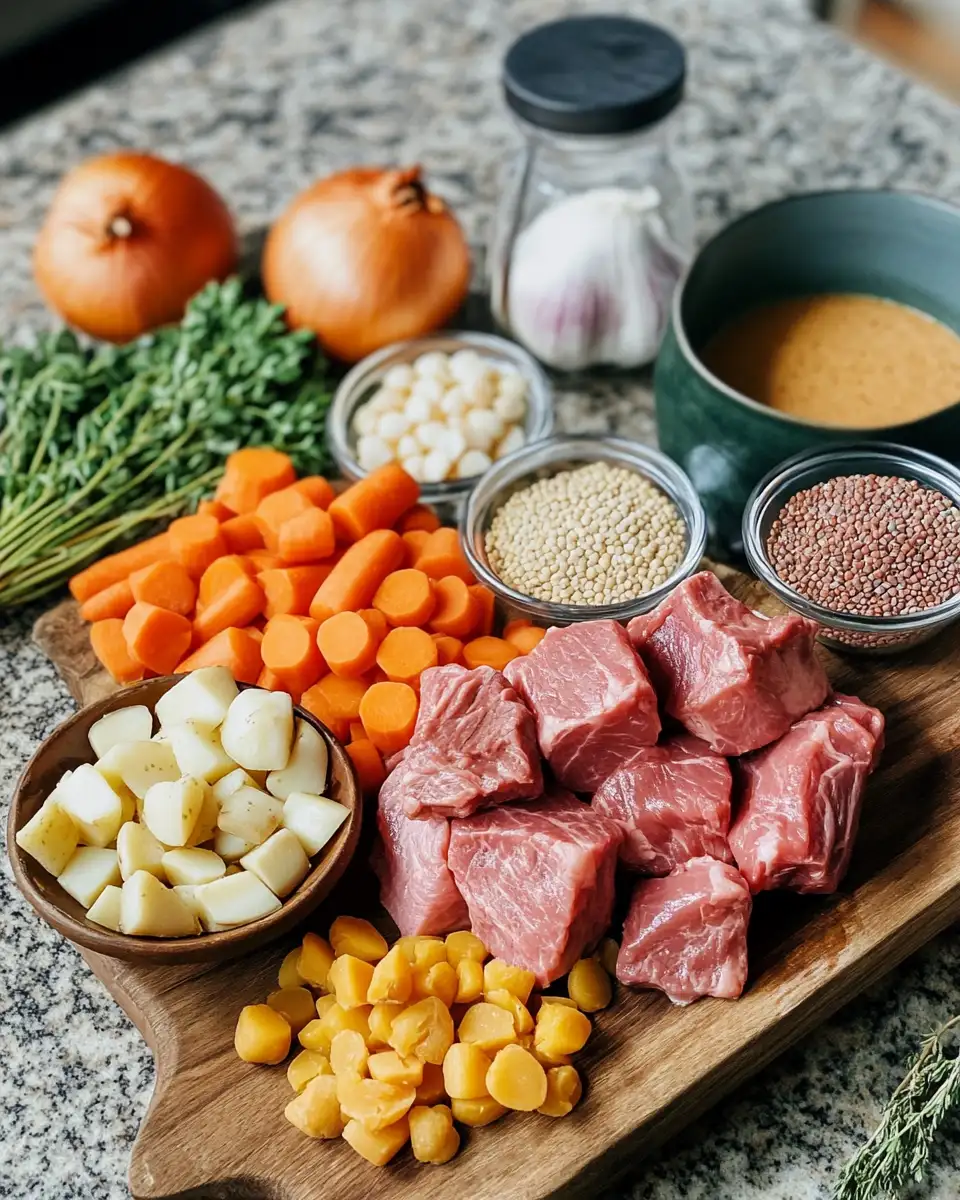 Ingredients for Warm Up Your Table with These 16 Best Crockpot Stew & Casserole Recipes