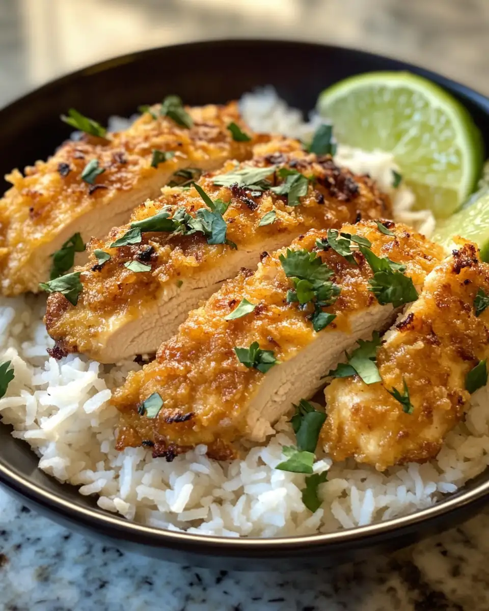 Savor the Flavors of Brazil with Irresistible Coconut Chicken 4 Final dish - Savor the Flavors of Brazil with Irresistible Coconut Chicken