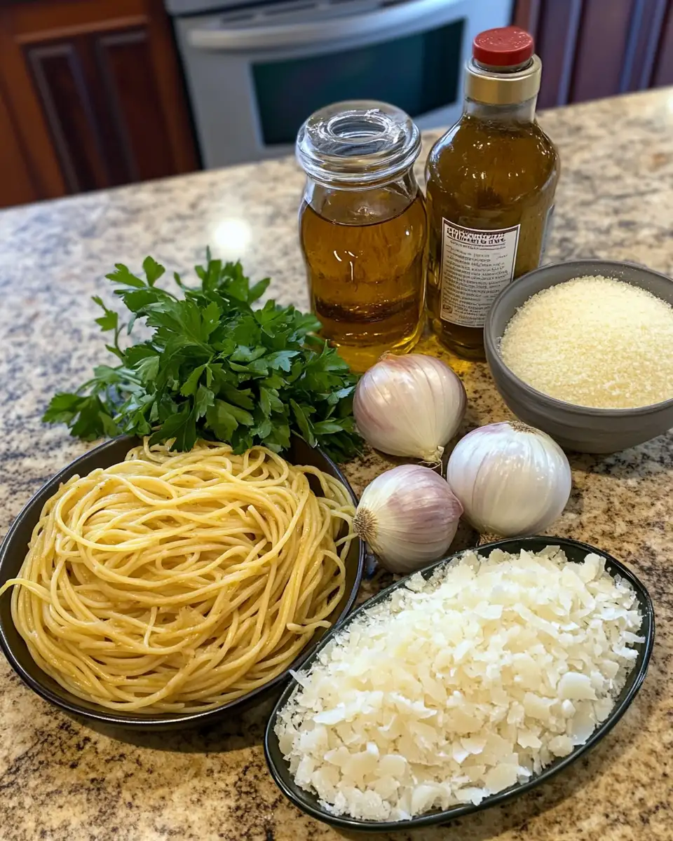 Ingredients for Spice Up Your Dinner: Caramelized Onion Pasta with Chilli Oil Delight