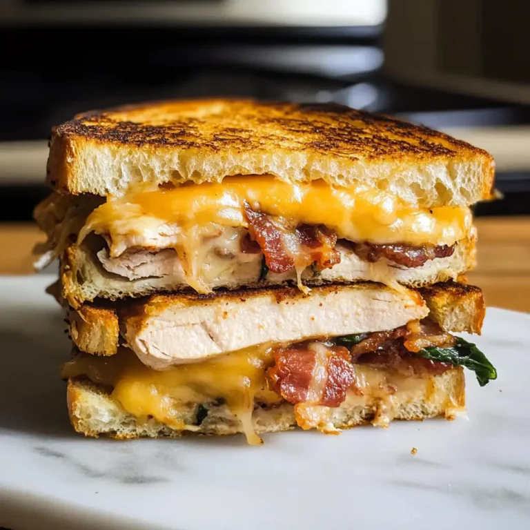 Sizzling Cheddar and Bacon Turkey Melt on Sourdough Delight - Featured Image