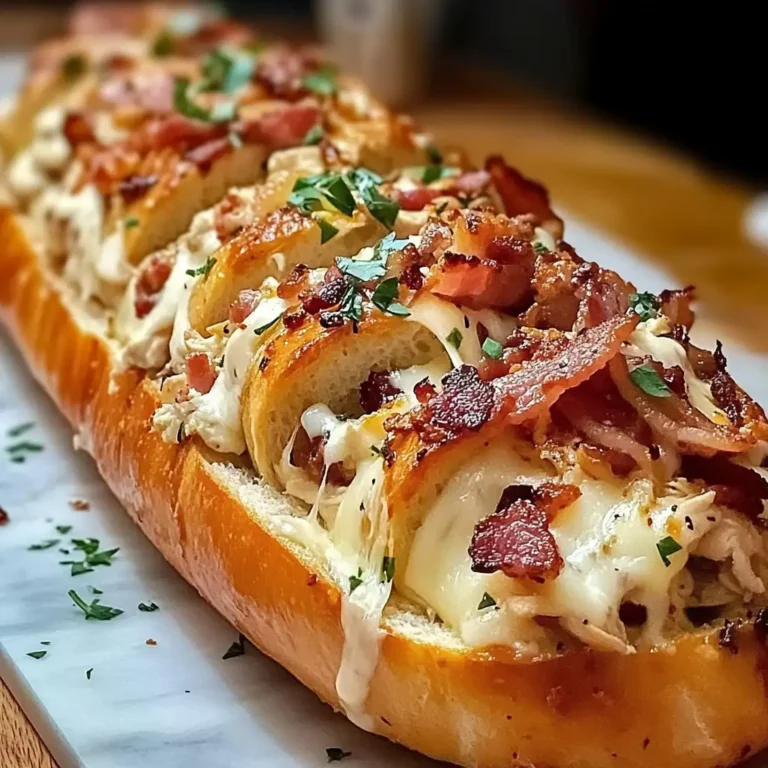 Irresistible Chicken Bacon Ranch Stuffed Bread: A Flavor Explosion - Featured Image