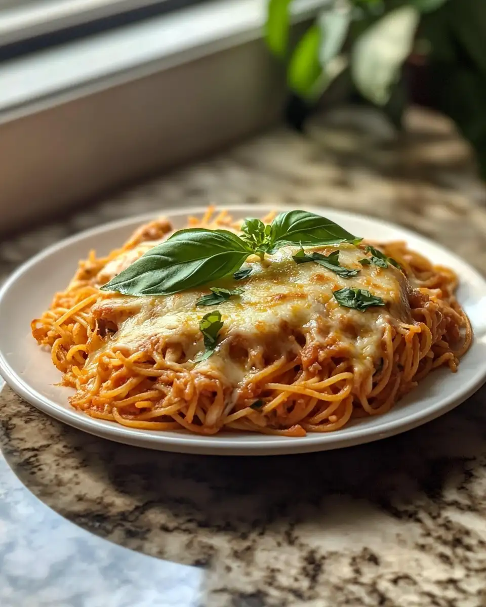 Irresistible Chicken Spaghetti Casserole That Will Wow Your Taste Buds 6 Final dish - Irresistible Chicken Spaghetti Casserole That Will Wow Your Taste Buds