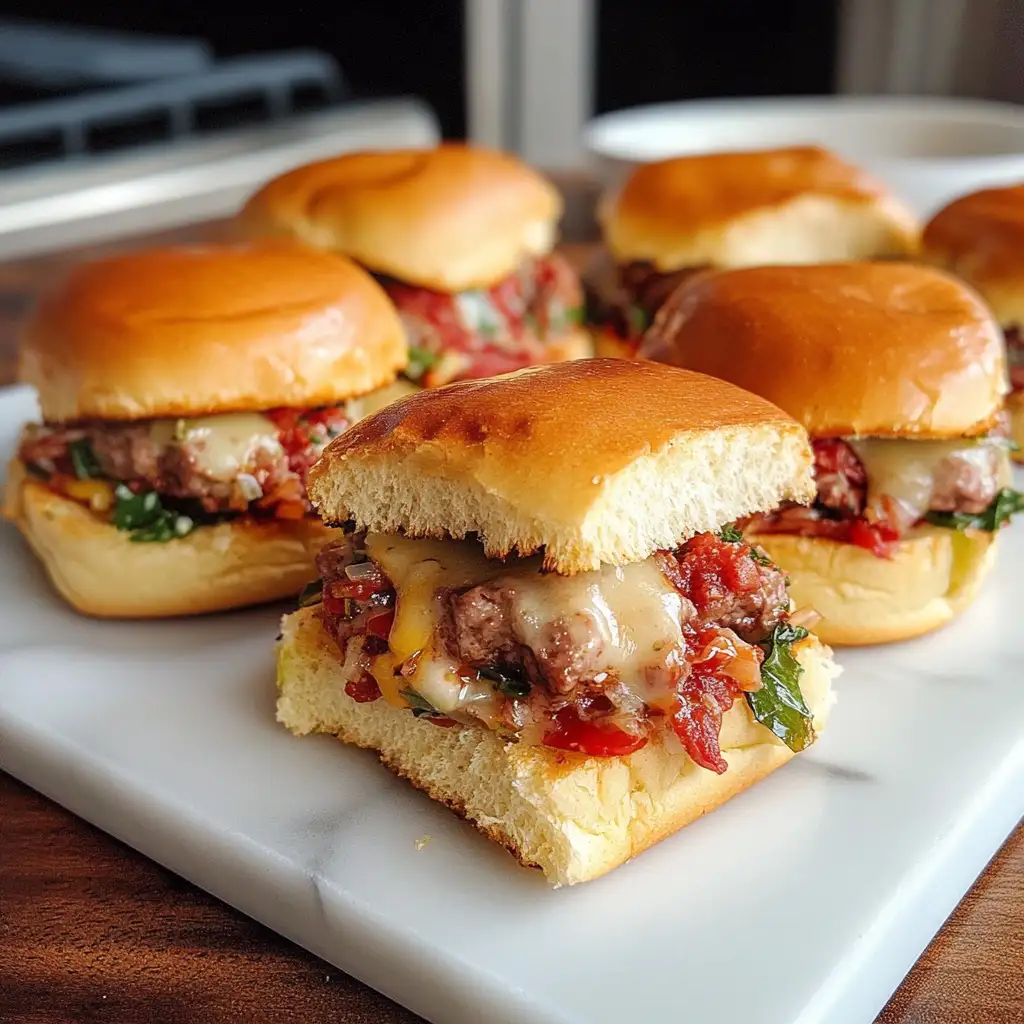 Irresistible Chopped Italian Sliders That Will Transform Your Taste Buds - Featured Image