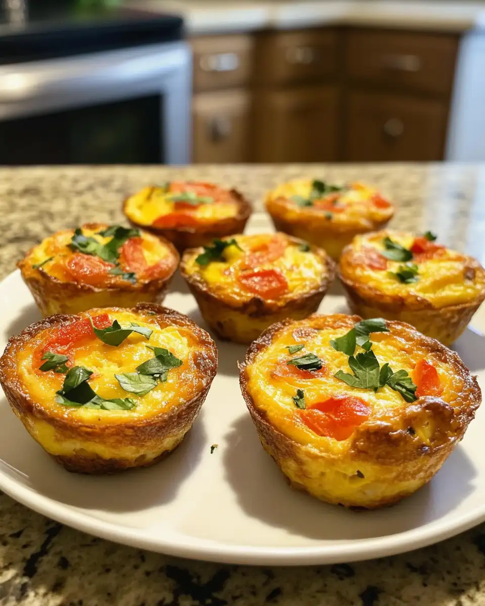 Rise and Shine with Cottage Cheese Egg Muffins: Your Easy High-Protein Breakfast 6 Final dish - Rise and Shine with Cottage Cheese Egg Muffins: Your Easy High-Protein Breakfast