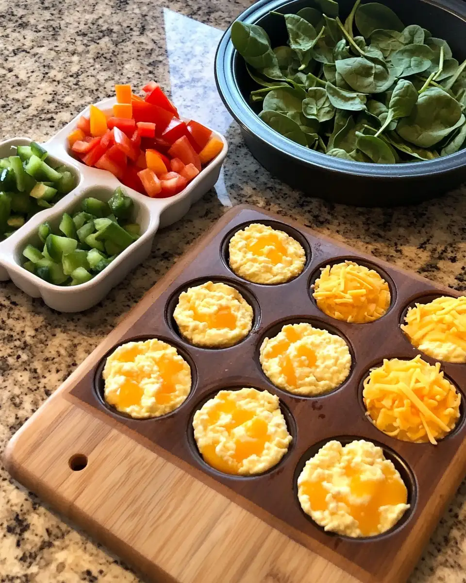 Rise and Shine with Cottage Cheese Egg Muffins: Your Easy High-Protein Breakfast 4 Ingredients for Rise and Shine with Cottage Cheese Egg Muffins: Your Easy High-Protein Breakfast