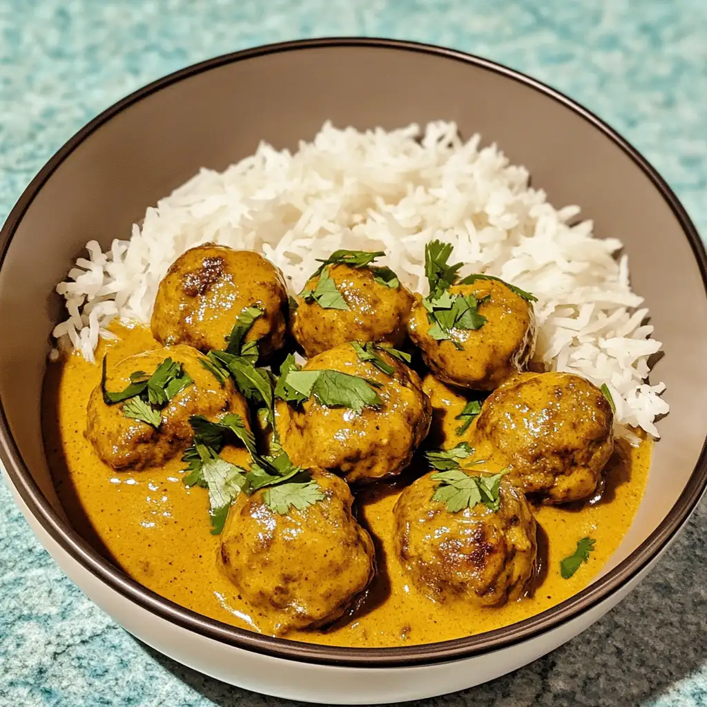 Irresistible Creamy Coconut Curry Meatballs You'll Love - Featured Image