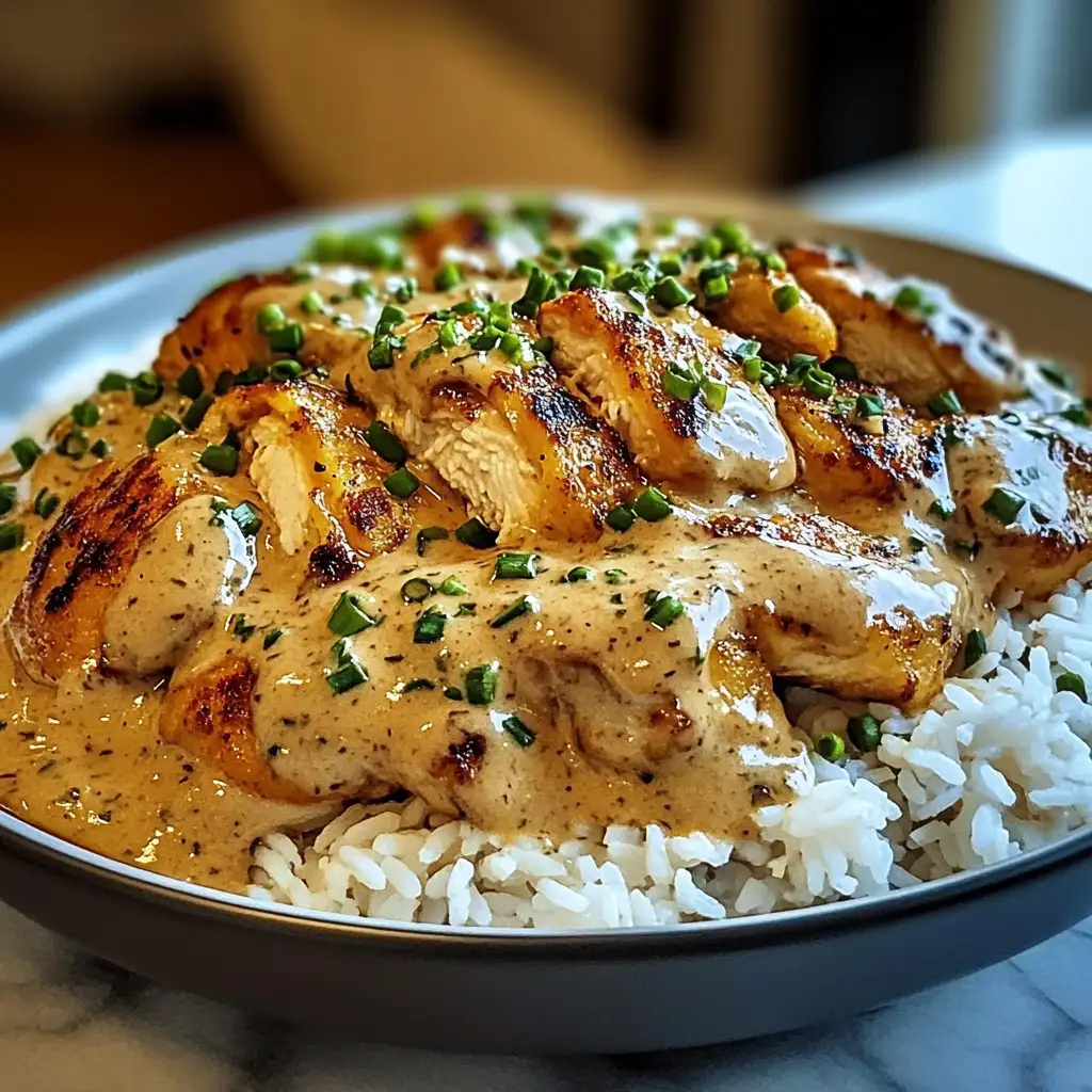 Indulge in Comfort: Creamy Smothered Chicken and Rice Delight - Featured Image