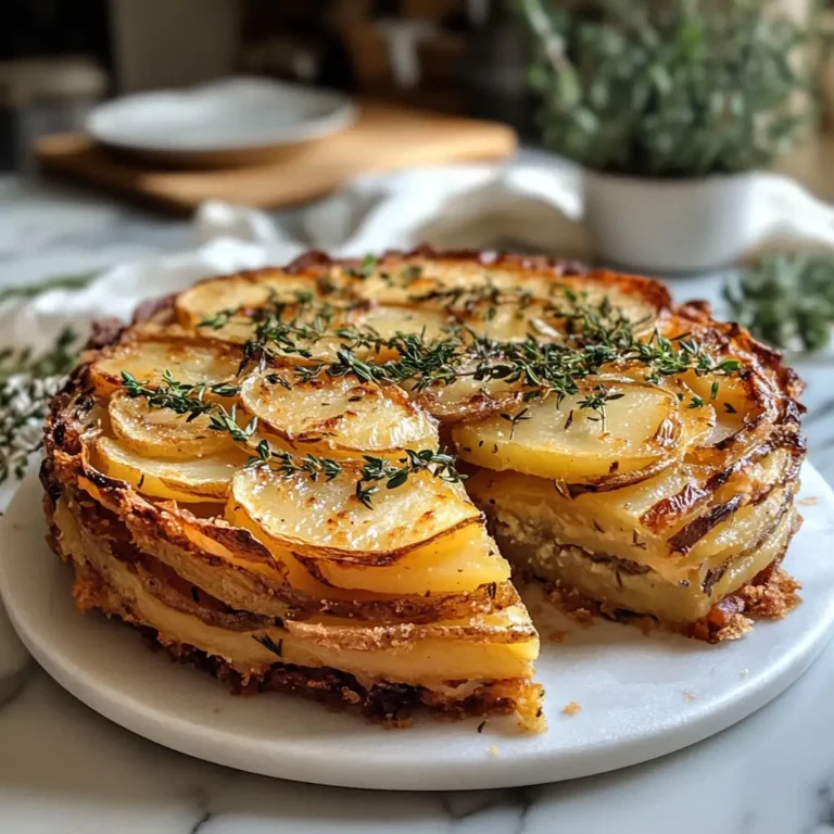 Golden Layers of Flavor: Discover the Crispy Balsamic-Thyme Potato Torte - Featured Image