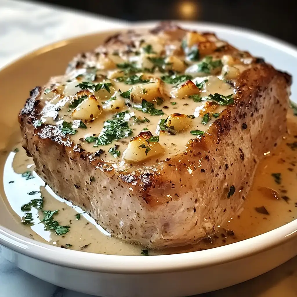Crockpot Creamy Garlic Pork Loin: A Melt-in-Your-Mouth Delight - Featured Image