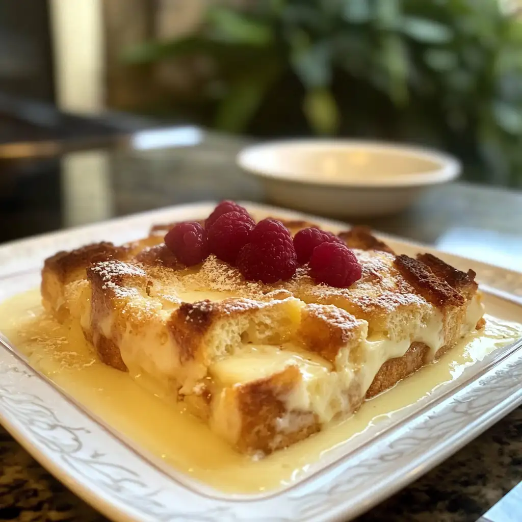 Decadent Custard Bread Pudding: A Comforting Classic Reimagined - Featured Image