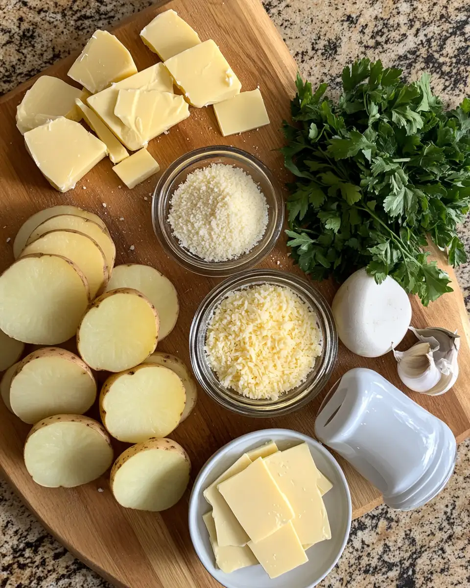 Ingredients for Decadent Delmonico Potatoes: Elevate Your Dinner Table with This Classic Recipe