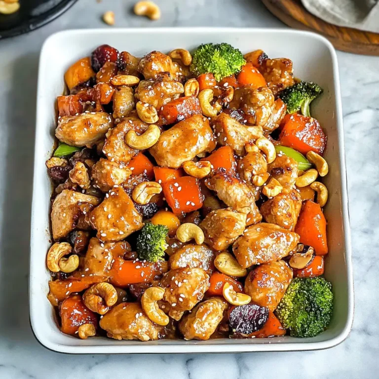 Weeknight Magic: Effortless Sheet Pan Cashew Chicken Recipe - Featured Image