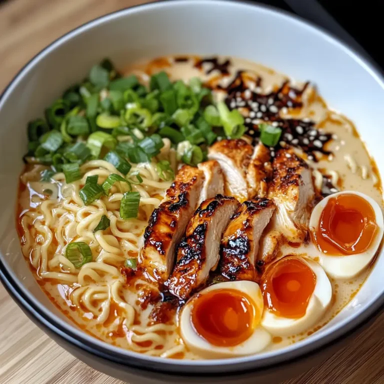 Spice Meets Cream: Fiery Chicken Ramen with Garlic Dream - Featured Image