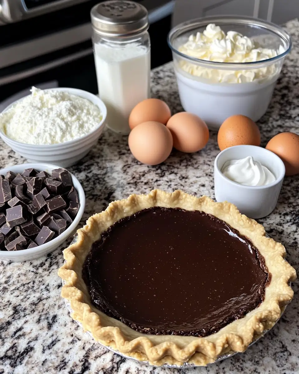 Ingredients for Grandma’s Chocolate Pie: A Slice of Nostalgic Indulgence
