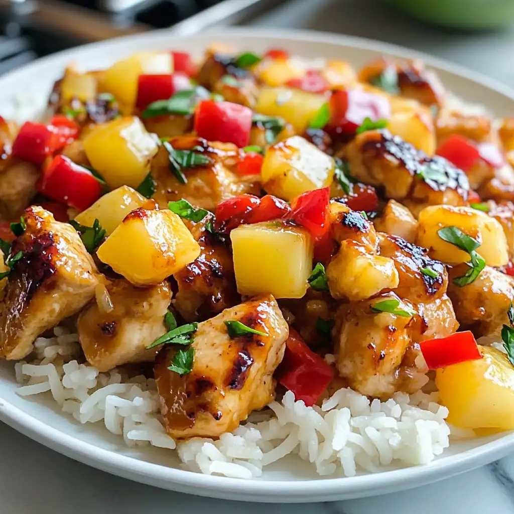 Tropical Flavors Made Easy with Hawaiian Chicken Sheet Pan Delight - Featured Image