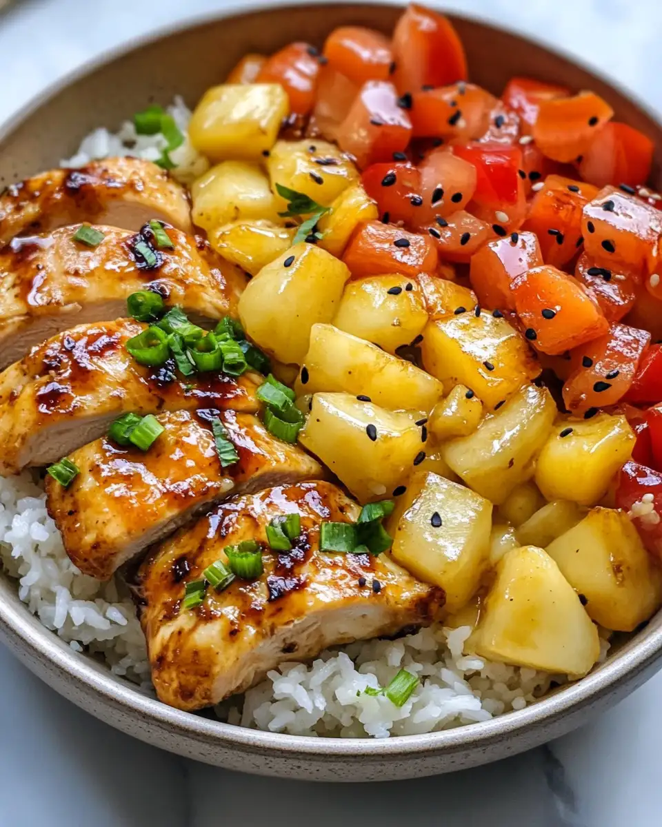 Final dish - Tropical Flavors Made Easy with Hawaiian Chicken Sheet Pan Delight