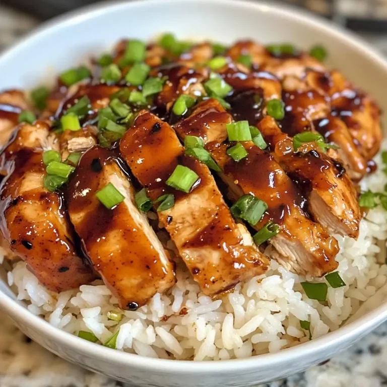 Irresistibly Sweet & Smoky: Honey BBQ Chicken Rice Delight - Featured Image