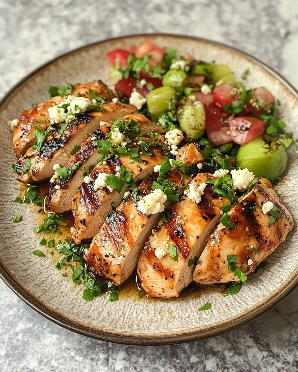 Final dish - Hot Honey Feta Chicken A Flavor Explosion Awaits