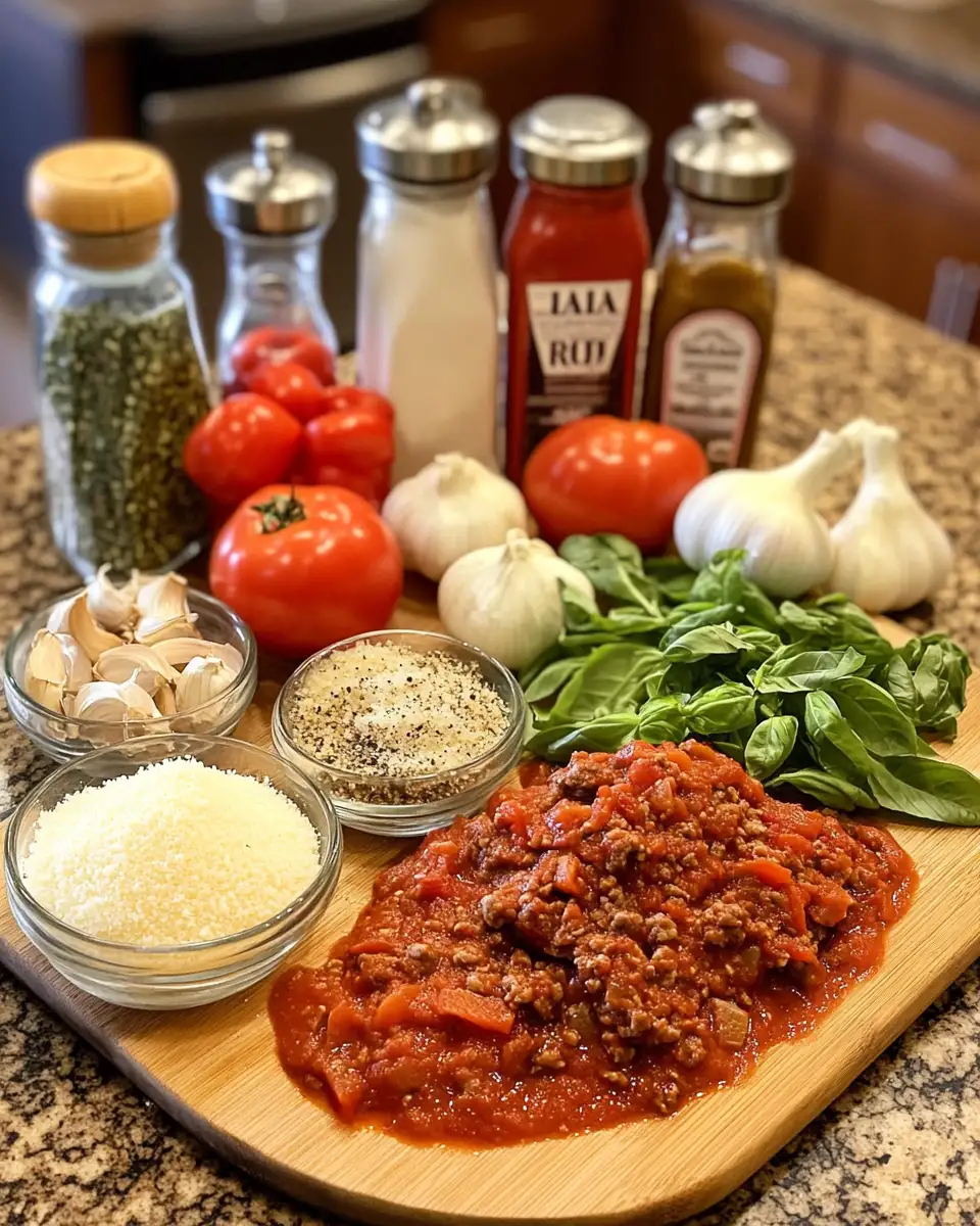 Ingredients for Savor the Flavors of Italy with Authentic Beef Ragu