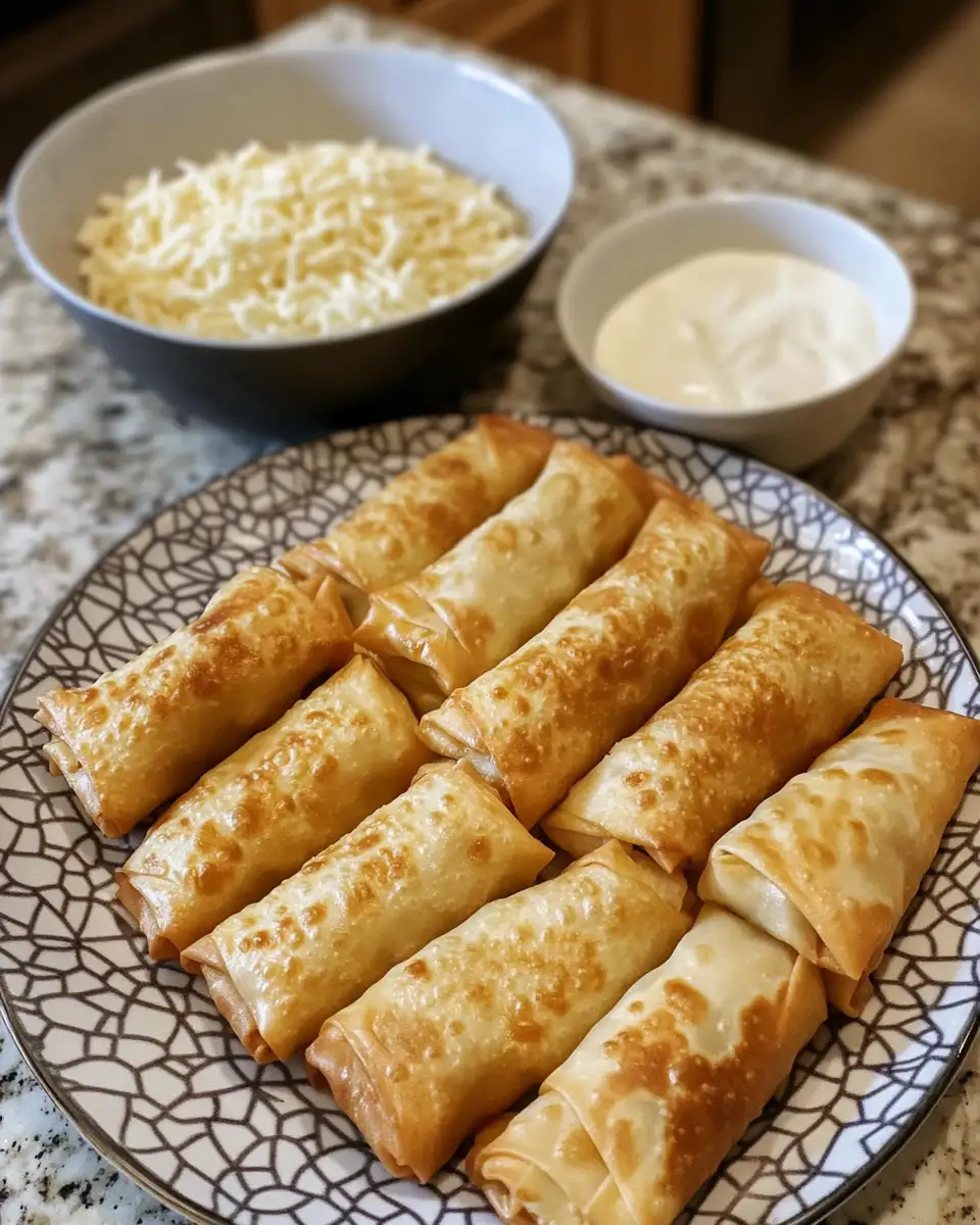 Spice Up Your Snack Game with Irresistible Jalapeno Popper Egg Rolls 4 Ingredients for Spice Up Your Snack Game with Irresistible Jalapeno Popper Egg Rolls