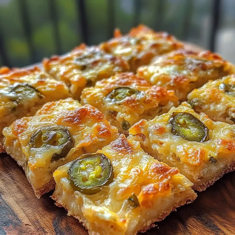 Jalapeño Cheese Squares The Ultimate Crowd-Pleaser Unveiled - Featured Image
