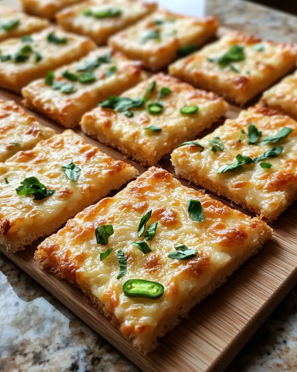 Final dish - Jalapeño Cheese Squares The Ultimate Crowd-Pleaser Unveiled