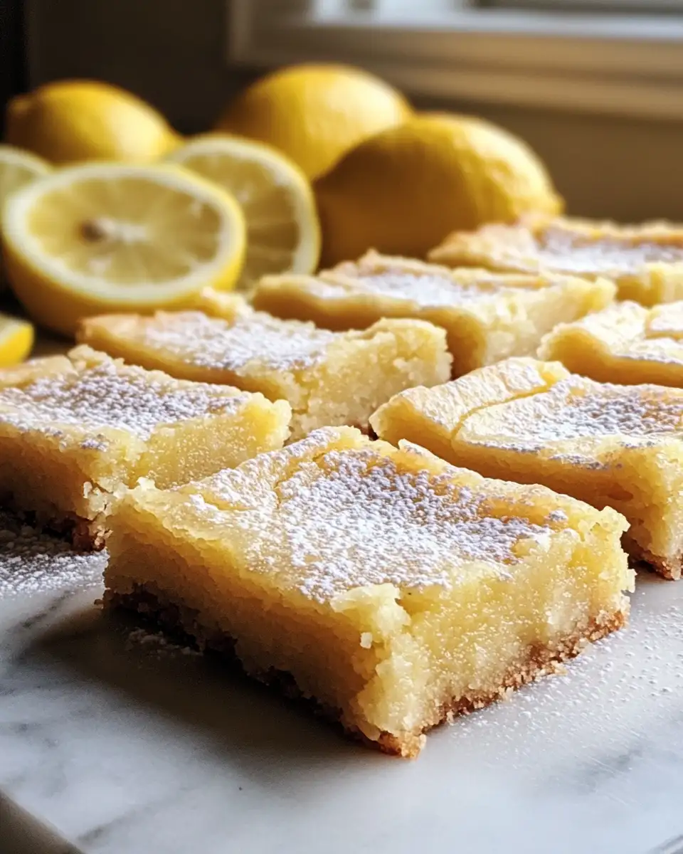Final dish - Zesty Lemon Sugar Cookie Bars from The Salty Marshmallow