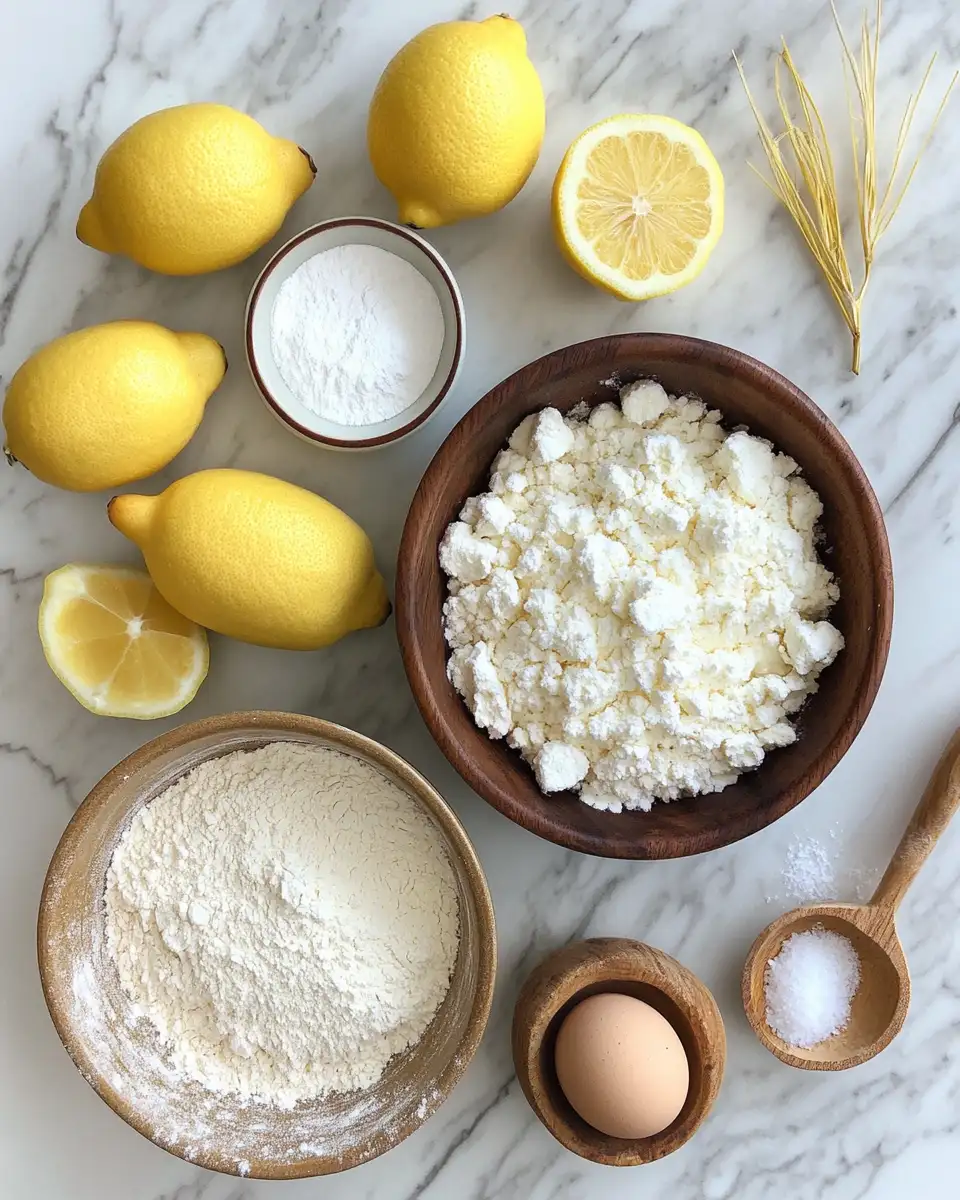 Ingredients for Zesty Lemon Sugar Cookie Bars from The Salty Marshmallow