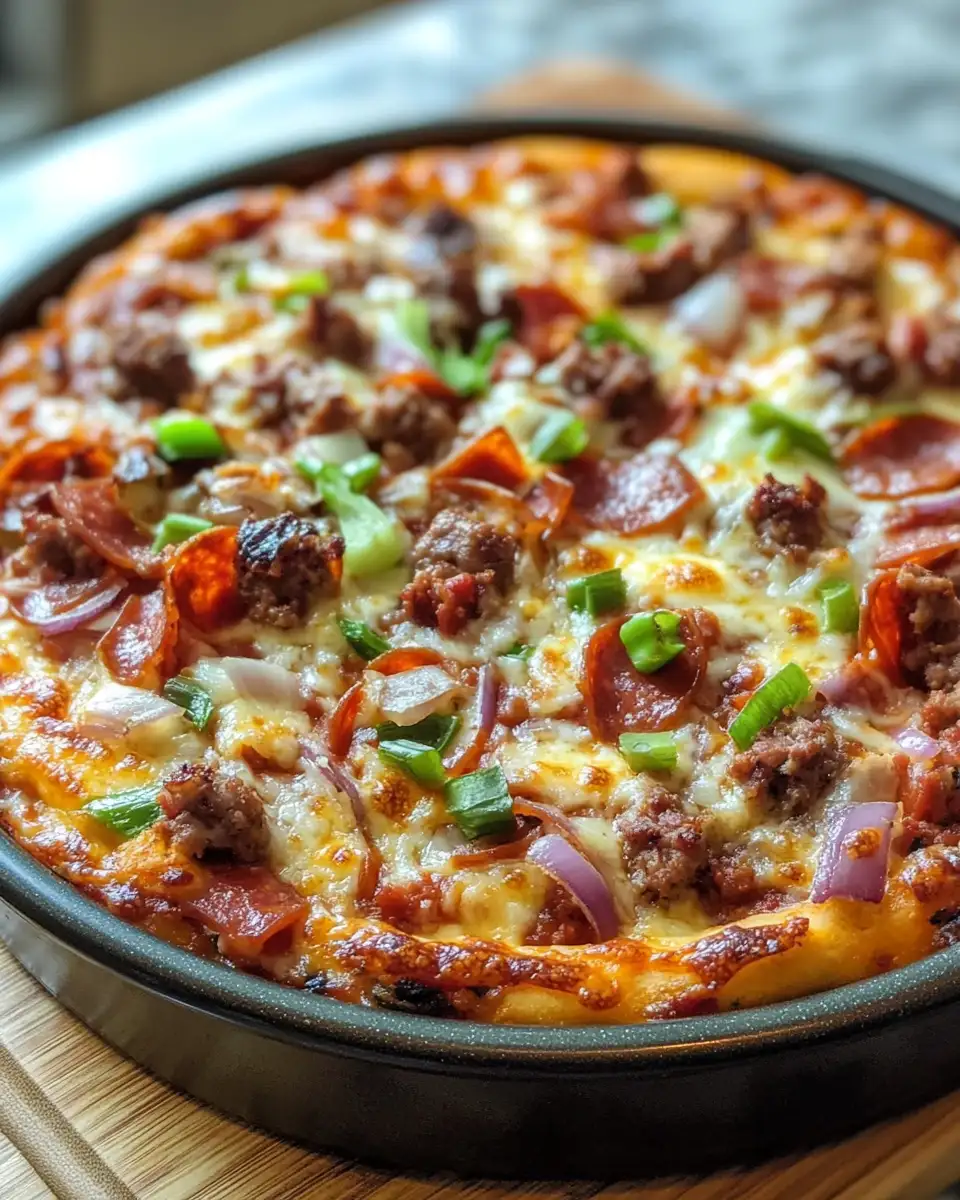 Mouthwatering Meat Lovers Pizza Casserole: The Ultimate Comfort Dish 6 Final dish - Mouthwatering Meat Lovers Pizza Casserole: The Ultimate Comfort Dish