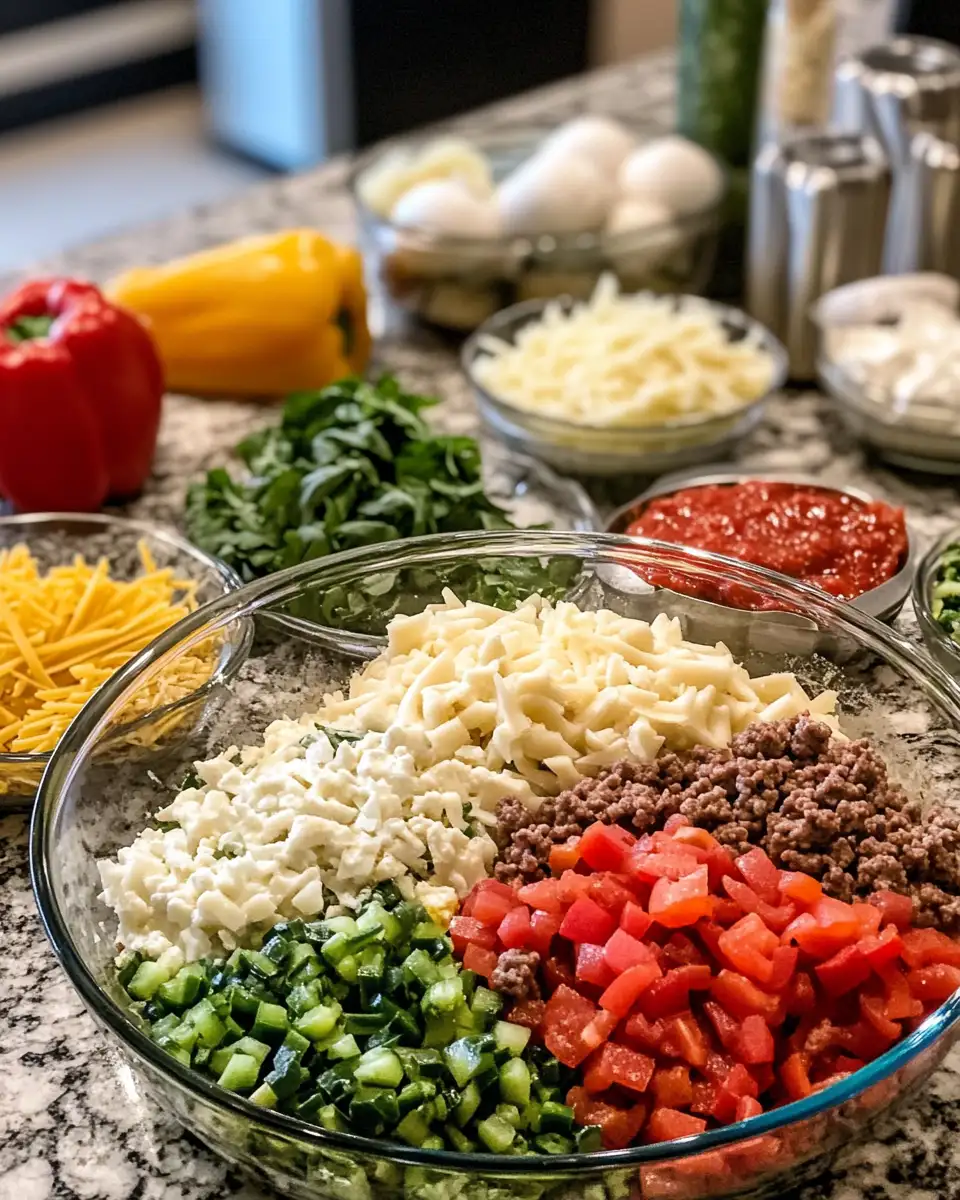 Mouthwatering Meat Lovers Pizza Casserole: The Ultimate Comfort Dish 4 Ingredients for Mouthwatering Meat Lovers Pizza Casserole: The Ultimate Comfort Dish