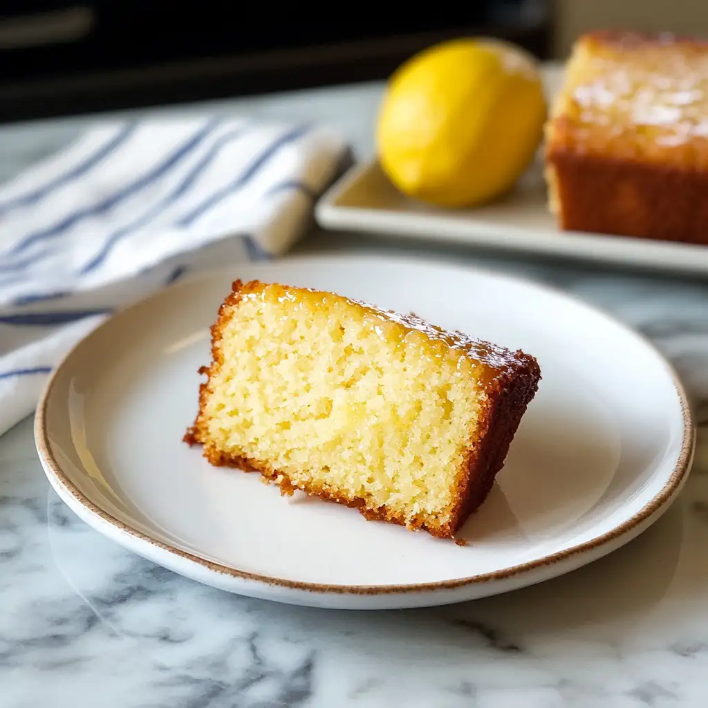Irresistibly Moist Lemon Butter Cake That Melts in Your Mouth - Featured Image