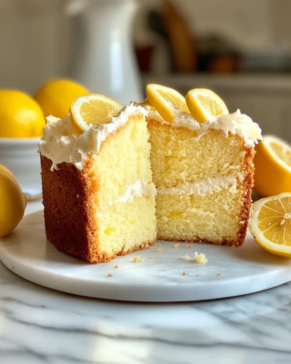 Irresistibly Moist Lemon Butter Cake That Melts in Your Mouth 6 Final dish - Irresistibly Moist Lemon Butter Cake That Melts in Your Mouth