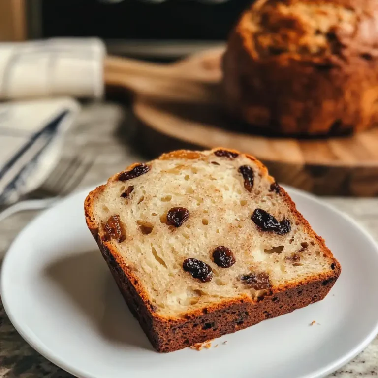 Irresistible No Knead Cinnamon Raisin Bread: A Delicious Plate Delight 5 Irresistible No Knead Cinnamon Raisin Bread: A Delicious Plate Delight - Featured Image