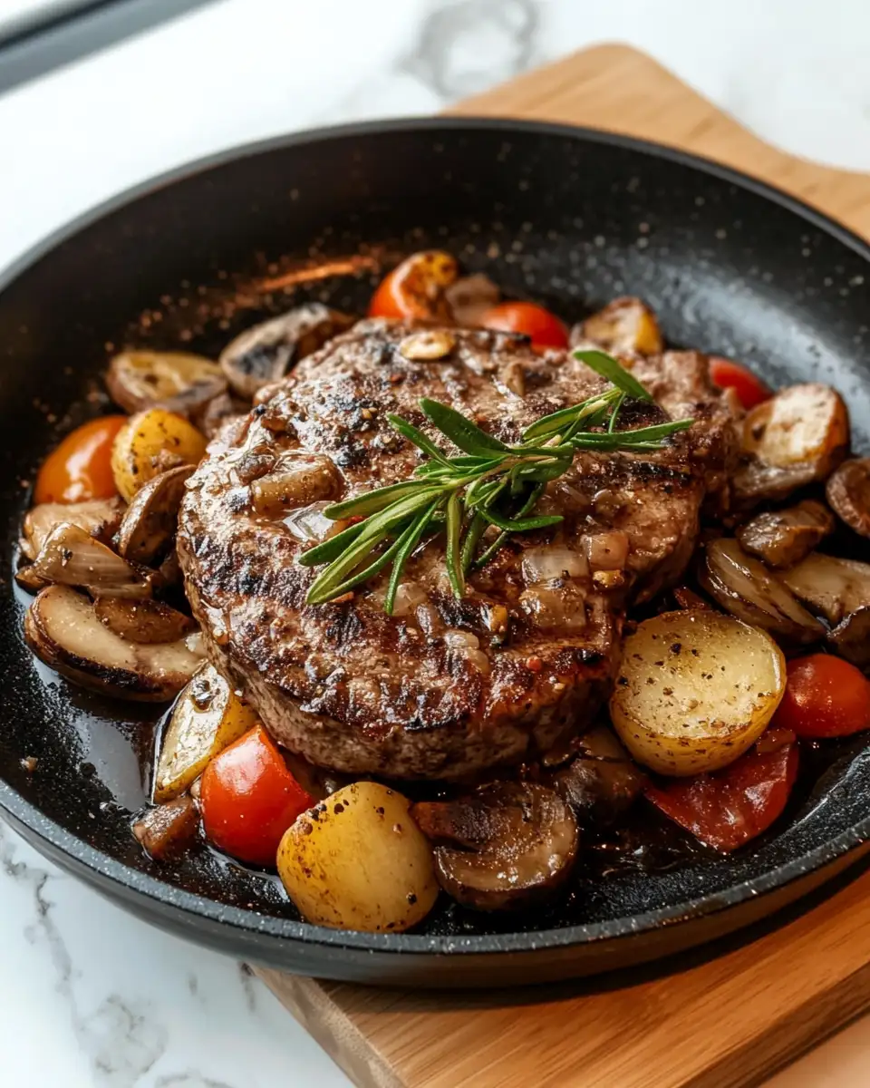 Savor the Nostalgia: Rediscovering Old-Fashioned Swiss Steak 6 Final dish - Savor the Nostalgia: Rediscovering Old-Fashioned Swiss Steak