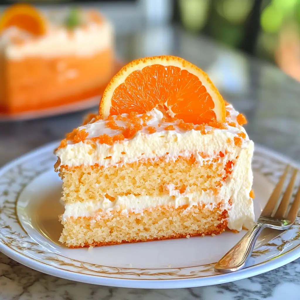 Dreamy Delights: Unveiling the Ultimate Orange Creamsicle Cake Experience - Featured Image