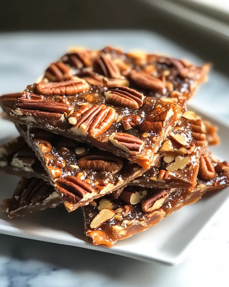 Final dish - Irresistible Pecan Pie Bark: The Ultimate Holiday Treat