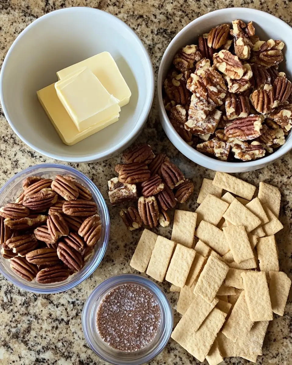 Ingredients for Irresistible Pecan Pie Bark: The Ultimate Holiday Treat