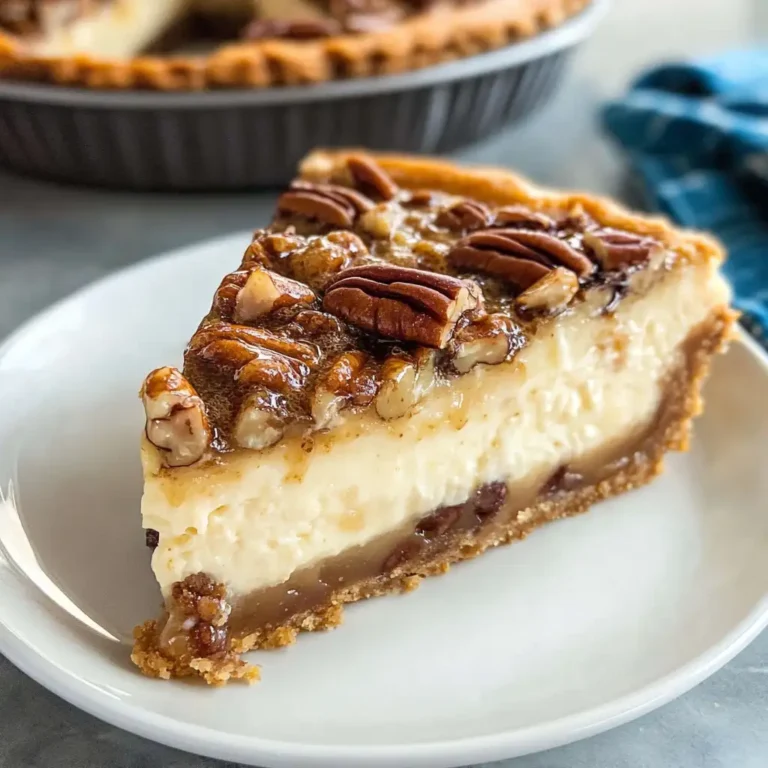 Pecan Pie Cheesecake Bliss: A Sweet Symphony of Flavors - Featured Image