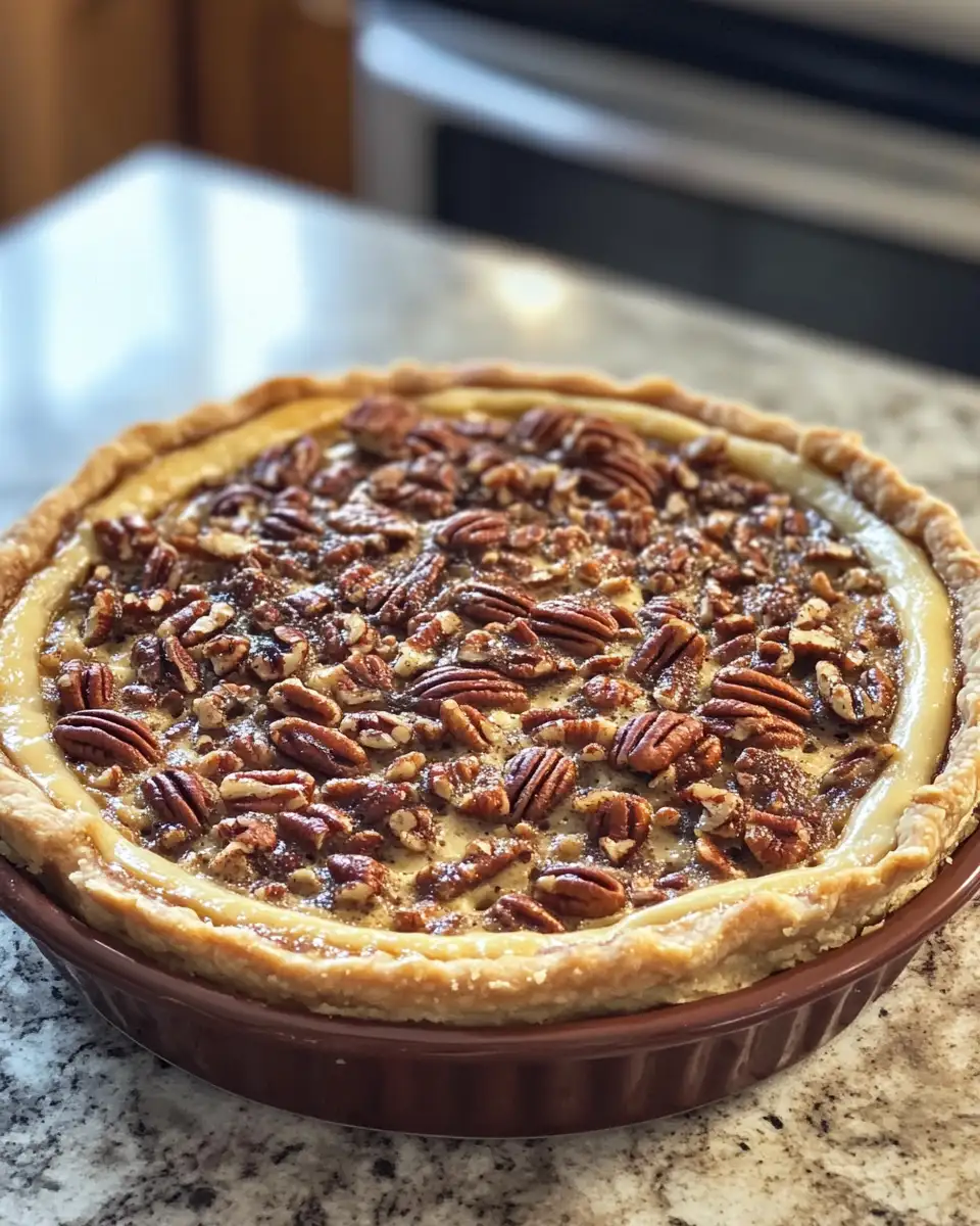 Final dish - Pecan Pie Cheesecake Bliss: A Sweet Symphony of Flavors