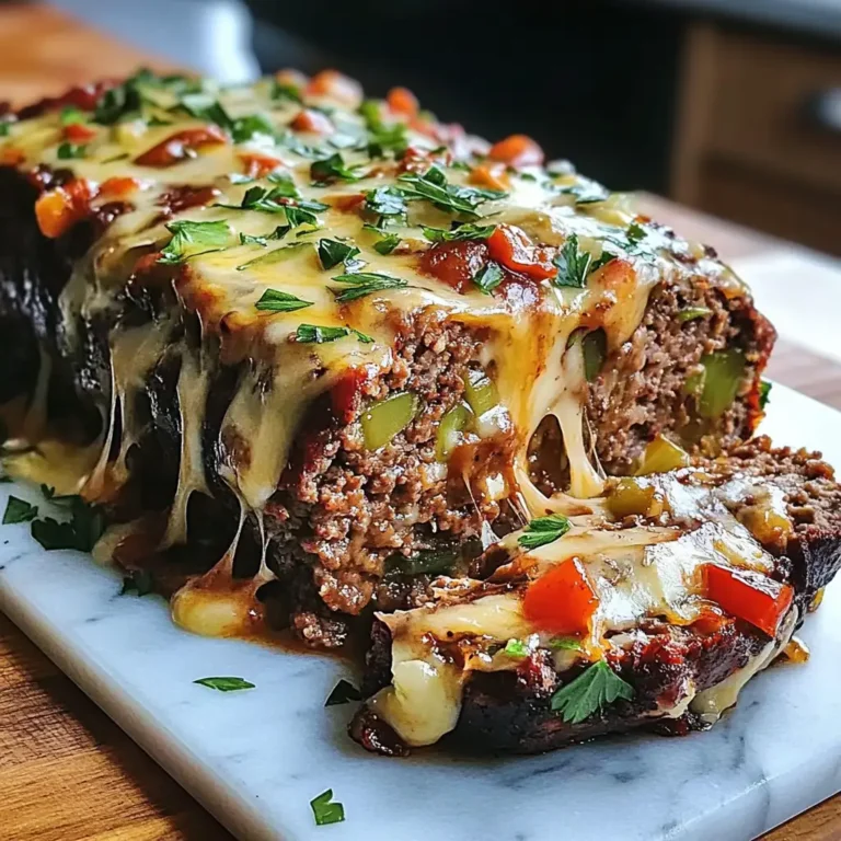 Philly Cheesesteak Meatloaf Magic: A Fusion of Flavors - Featured Image
