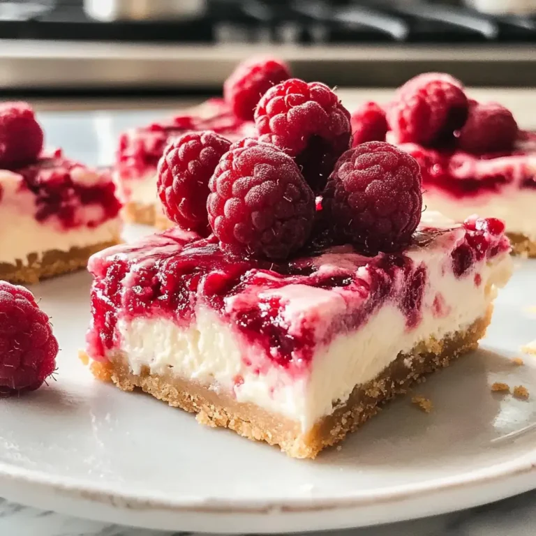 Irresistible Raspberry Cheesecake Bars That Will Sweeten Your Day - Featured Image