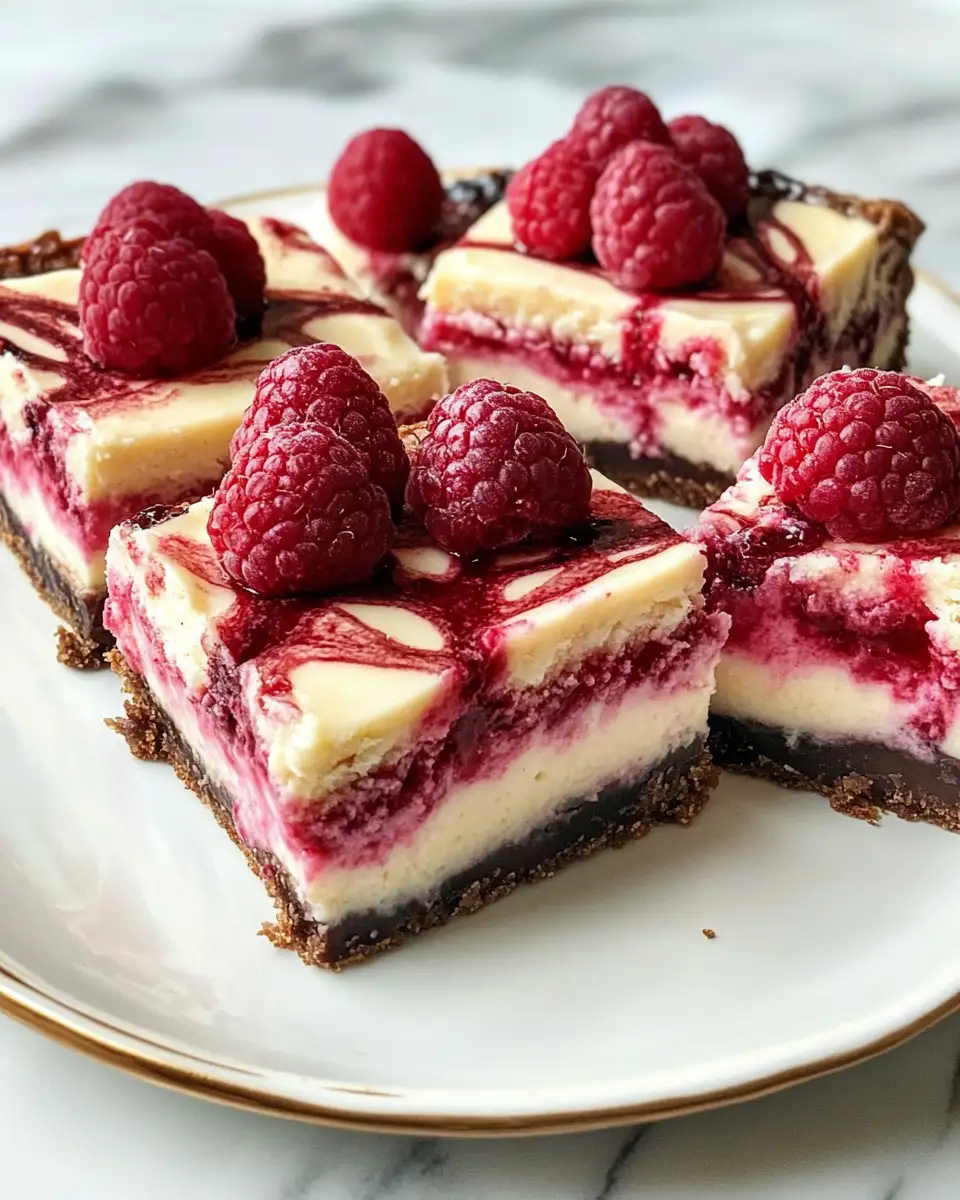 Final dish - Irresistible Raspberry Cheesecake Bars That Will Sweeten Your Day