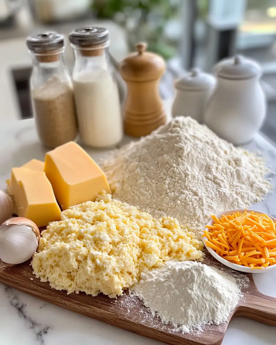 Ingredients for Savor the Ultimate Indulgence with Red Lobster's Cheese Biscuit Loaf