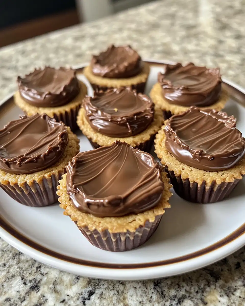 Final dish - Irresistible Reese’s Cookie Cups: A Sweet Symphony of Peanut Butter and Chocolate