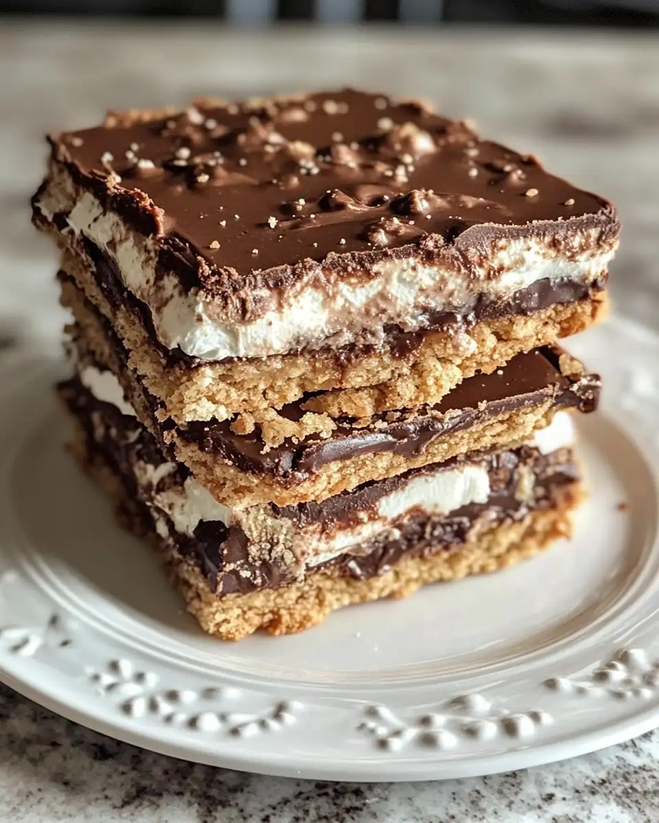 Final dish - Irresistible S’mores Crack: Your New Favorite Sweet Treat