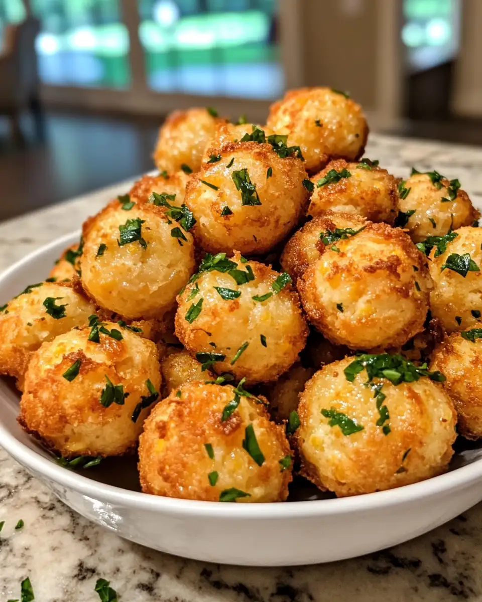 Final dish - Bite into Bliss: Southern-Style Honey Butter Cornbread Poppers