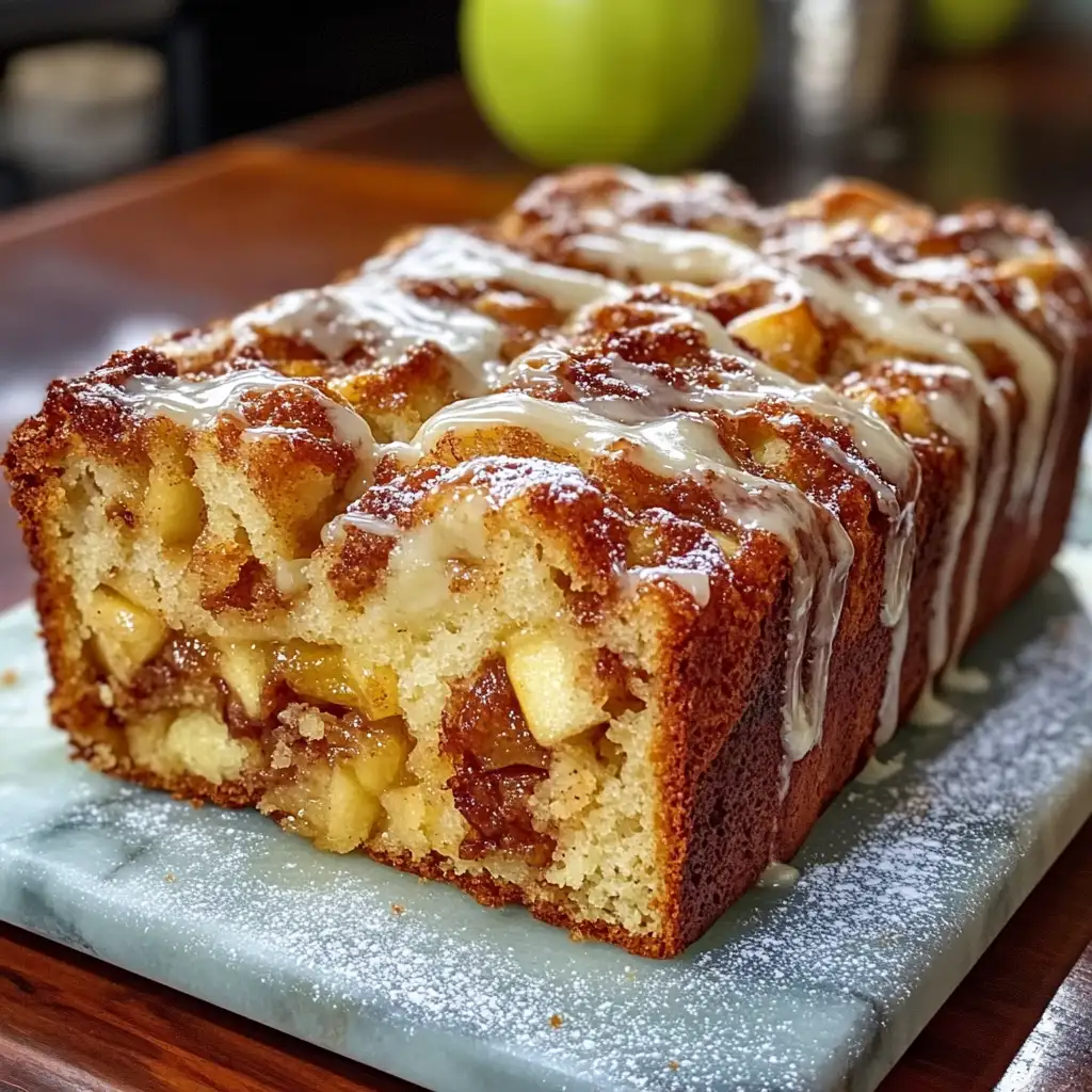 Fall in Love with Spiced Apple Fritter Bread - Featured Image