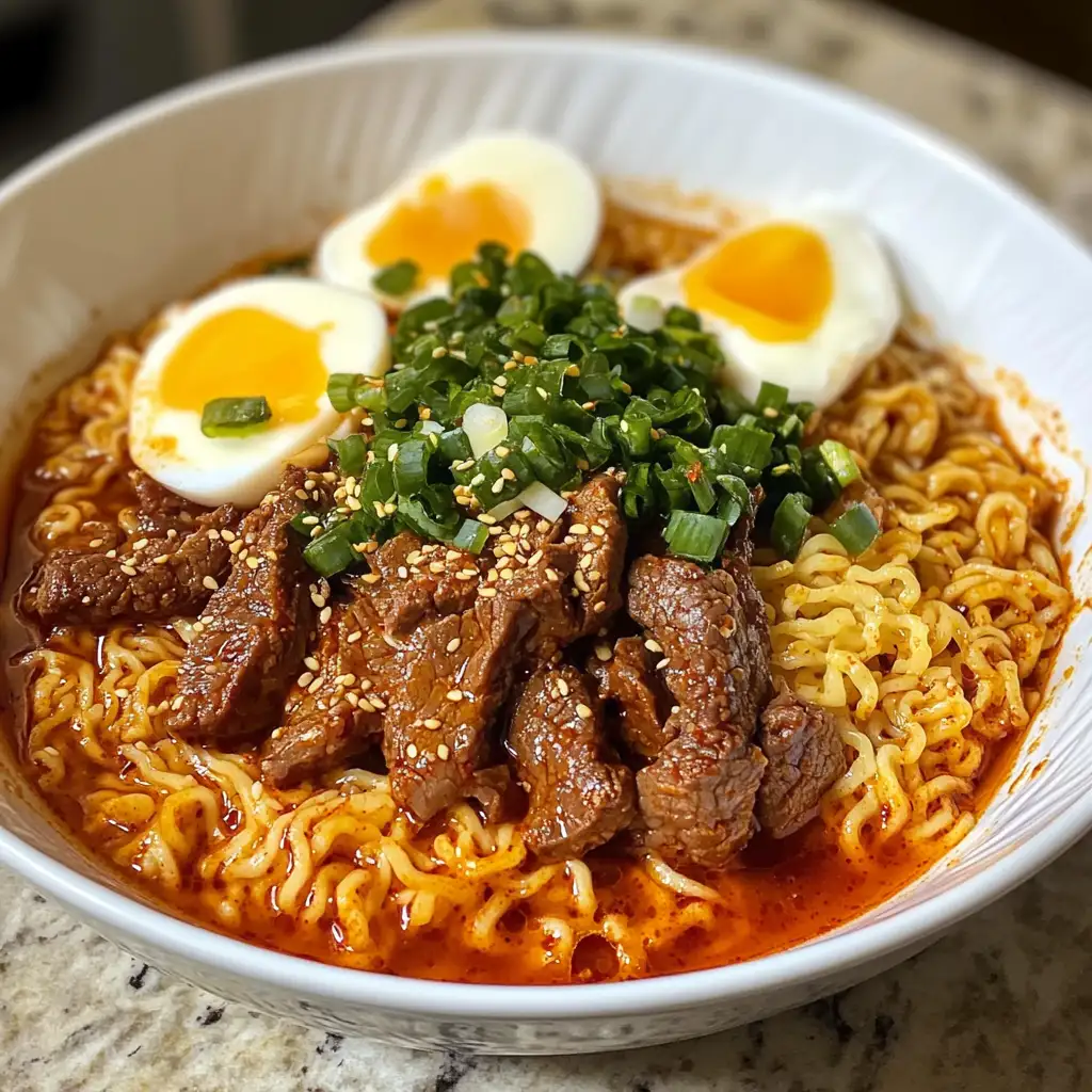 Unleash the Heat: Dive into Spicy Beef Korean Ramen Bliss - Featured Image