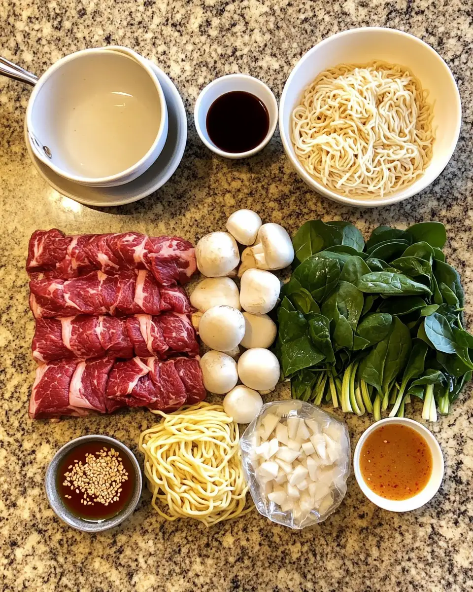 Spicy Beef Korean Ramen – 5 Irresistible Reasons to Try This Bold, Fiery Bowl 4 Ingredients for Unleash the Heat: Dive into Spicy Beef Korean Ramen Bliss