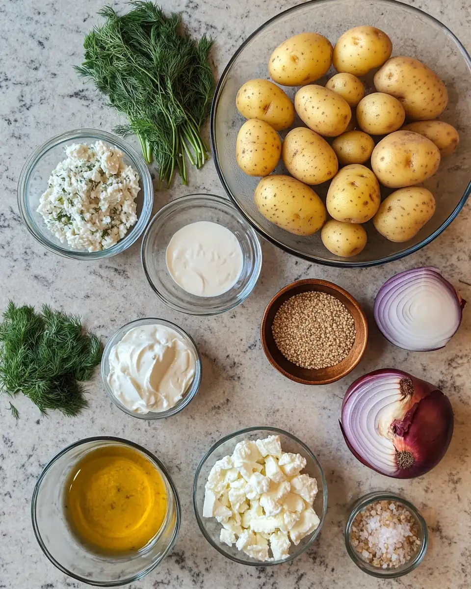 This Is Not Your Grandma's Potato Salad: A Modern Twist on a Classic Dish 4 Ingredients for This Is Not Your Grandma's Potato Salad: A Modern Twist on a Classic Dish